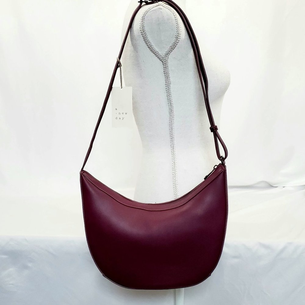 Purple Crossbody to Shoulder Bag A New Day - Picture 2 of 5